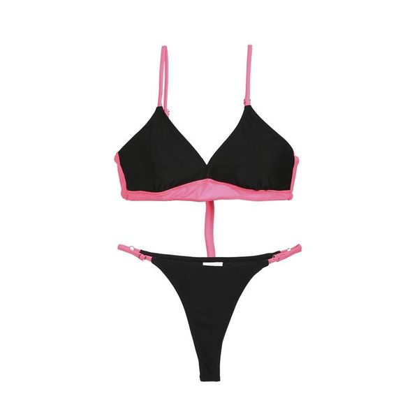 women's swimwear bikini 2021 summer female low waist swimsuit swimming suit beach beachwear for women, White;black
women's swimwear bikini 2021 summer female low waist swimsuit swimming suit beach beachwear for women, White;black