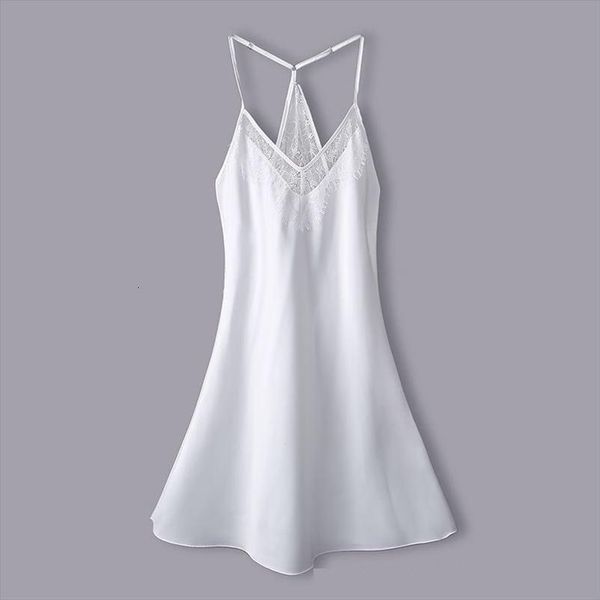 nighty homewear satin nightwear women sleepwear mini home dressing gown intimate lingerie white nightdress nightgown, Black;red
nighty homewear satin nightwear women sleepwear mini home dressing gown intimate lingerie white nightdress nightgown, Black;red