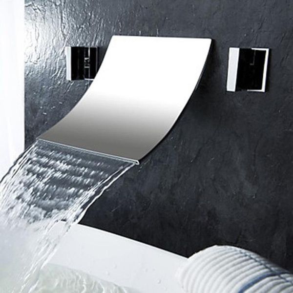 bathroom sink faucets chrome finised brass wall mounted waterfall square faucet dual handle and cold water vanity mixer tap basin
bathroom sink faucets chrome finised brass wall mounted waterfall square faucet dual handle and cold water vanity mixer tap basin