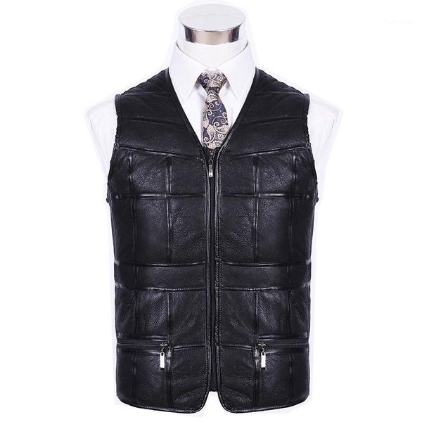men's leather & faux mens jacket 100% sheepskin lamb fur v-neck men vest natural high-quality coat h729, Black
men's leather & faux mens jacket 100% sheepskin lamb fur v-neck men vest natural high-quality coat h729, Black