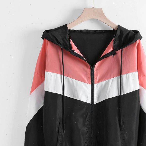 jaycosin jacket for women windbreaker long sleeve women jacket fitness ladies patchwork thin sport coat womens clothing 19dec16, Black;brown
jaycosin jacket for women windbreaker long sleeve women jacket fitness ladies patchwork thin sport coat womens clothing 19dec16, Black;brown