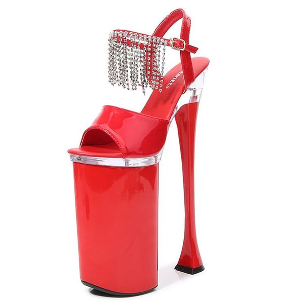 sandals hollow fish mouth large size 34-43 hate tiangao nightclub high-heeled women shoes, Black
sandals hollow fish mouth large size 34-43 hate tiangao nightclub high-heeled women shoes, Black