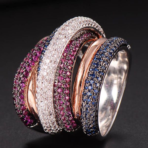 wedding rings zlxgirl jewelry colorful pave zirconia copper ring women's and men's couple anel, Slivery;golden
wedding rings zlxgirl jewelry colorful pave zirconia copper ring women's and men's couple anel, Slivery;golden