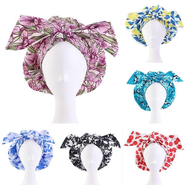 ladies knotted shower cap waterproof hat dry hair capoil fume hat popular fashion women satin head cover bath spa bonnet de nuit, Blue;gray
ladies knotted shower cap waterproof hat dry hair capoil fume hat popular fashion women satin head cover bath spa bonnet de nuit, Blue;gray