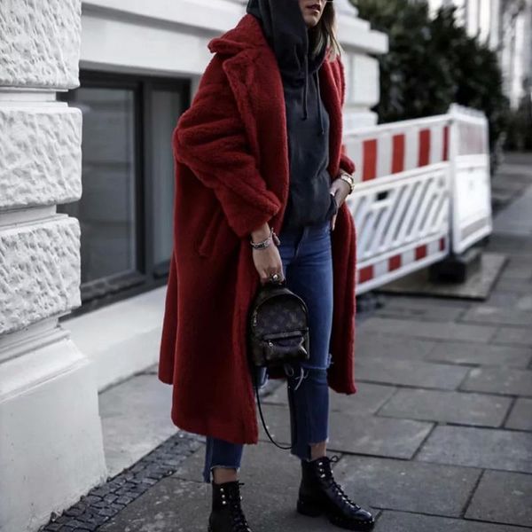 women's fur & faux winter jacket women coat streetwear puffer vintage korean teddy womens clothing windbreaker, Black
women's fur & faux winter jacket women coat streetwear puffer vintage korean teddy womens clothing windbreaker, Black
