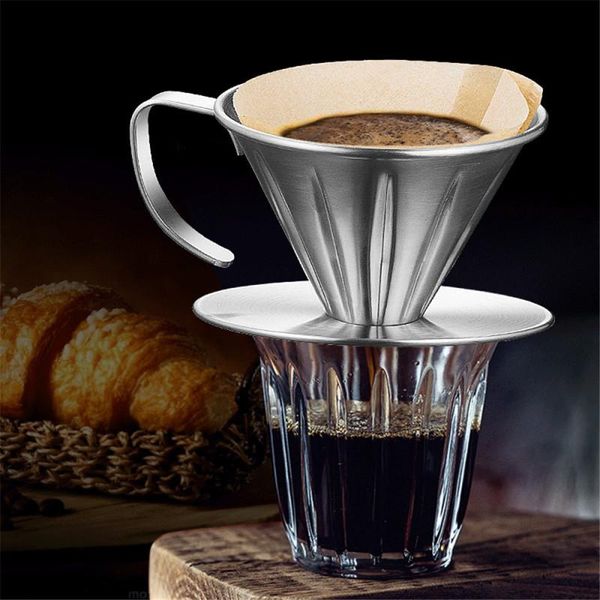 coffee filters stainless steel filter holder reusable dripper v60 drip basket household machine a cafe accessories
coffee filters stainless steel filter holder reusable dripper v60 drip basket household machine a cafe accessories