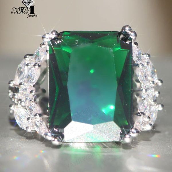 wedding rings yayi jewelry princess cut 12ct green zircon silver filled engagement heart valentine's day girls ring 1415, Slivery;golden
wedding rings yayi jewelry princess cut 12ct green zircon silver filled engagement heart valentine's day girls ring 1415, Slivery;golden