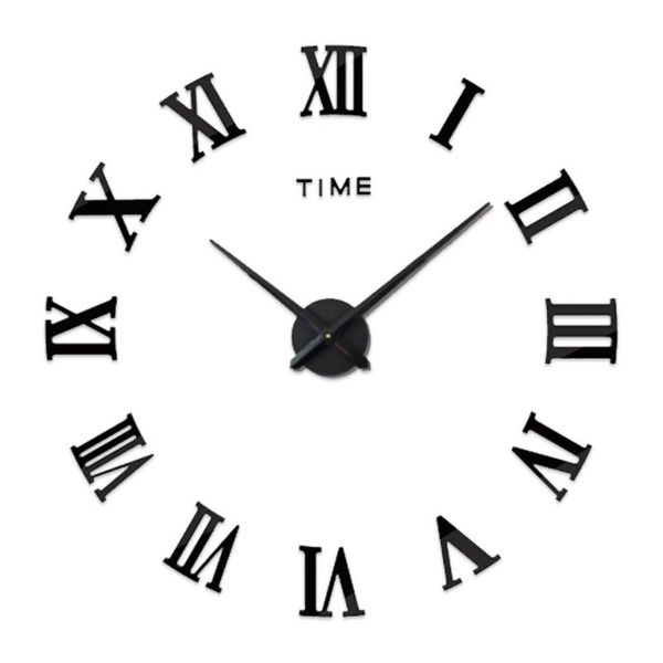 wall clocks 3d stickers diy decoration modern roman numerals mute home decor clock large mirror
wall clocks 3d stickers diy decoration modern roman numerals mute home decor clock large mirror