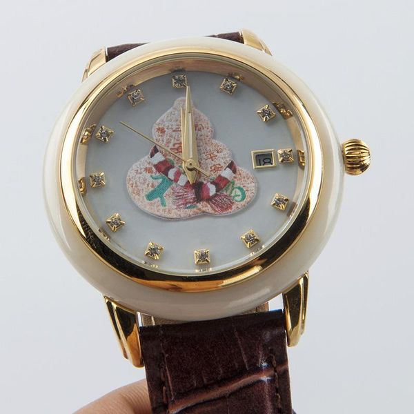 wristwatches luxury natural jade green quartz movement men's watch calendar stainless steel waterproof men business leather clock, Slivery;brown
wristwatches luxury natural jade green quartz movement men's watch calendar stainless steel waterproof men business leather clock, Slivery;brown