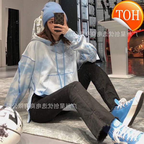 sm * fk2021 autumn and winter new sky hoodie tie dyed sweater women's loose old blue ch003sk, Black
sm * fk2021 autumn and winter new sky hoodie tie dyed sweater women's loose old blue ch003sk, Black