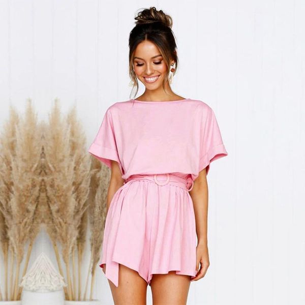 women's jumpsuits & rompers women jumpsuit summer overalls short sleeve onesies casual pink, Black;white
women's jumpsuits & rompers women jumpsuit summer overalls short sleeve onesies casual pink, Black;white