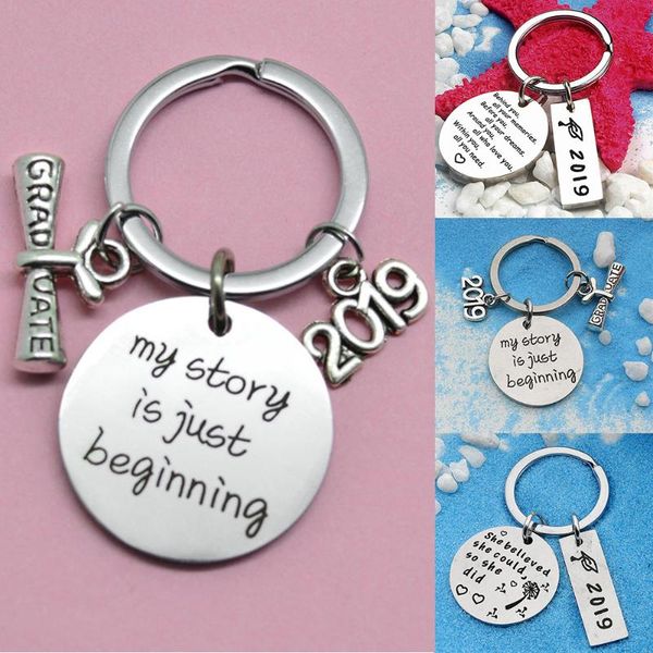 keychains fashion party decoration engraved class of 2021 girl boy student graduation gift keyring caps stainless keychain, Silver
keychains fashion party decoration engraved class of 2021 girl boy student graduation gift keyring caps stainless keychain, Silver