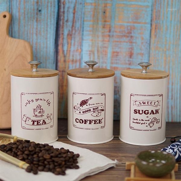 storage bottles & jars 3pcs wood lid iron airtight canister kitchen container tea coffee sugar beans grains candy pot
storage bottles & jars 3pcs wood lid iron airtight canister kitchen container tea coffee sugar beans grains candy pot
