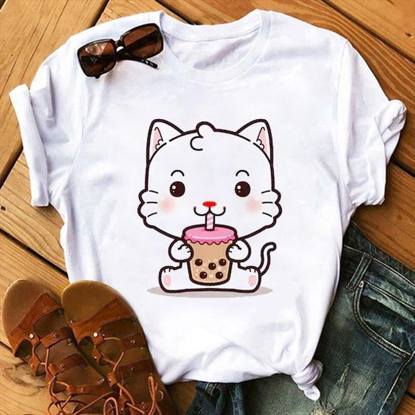 summer cute harajuku kawaii white womens t shirts cat printed loose casual short sleeve tees female
summer cute harajuku kawaii white womens t shirts cat printed loose casual short sleeve tees female