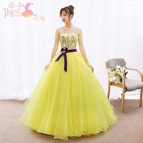 party dresses yellow sweet floor length lady girl women princess bridesmaid banquet ball dress gown, White;black
party dresses yellow sweet floor length lady girl women princess bridesmaid banquet ball dress gown, White;black