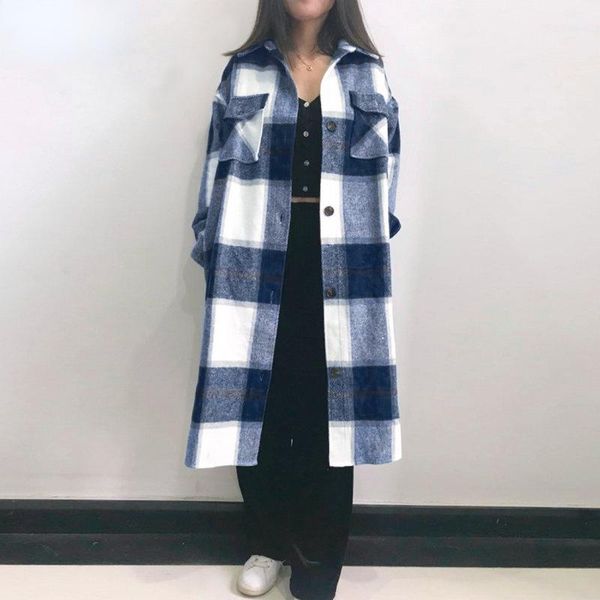 women's shorts women fashion lapel plush blouse female oversize ol chemise vintage plaid check midi shirt 2022 autumn winter casual t, White;black
women's shorts women fashion lapel plush blouse female oversize ol chemise vintage plaid check midi shirt 2022 autumn winter casual t, White;black