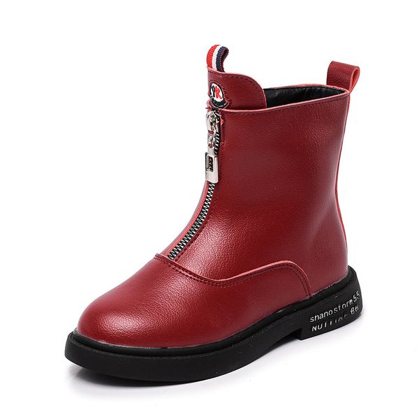 kids girls boots winter warm girls shoes mid-calf side zipper waterproof childrens princess martin boots short booties, Black;red
kids girls boots winter warm girls shoes mid-calf side zipper waterproof childrens princess martin boots short booties, Black;red