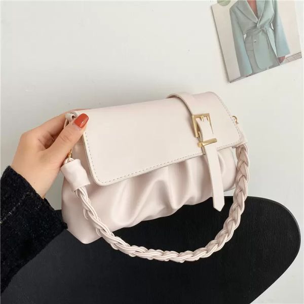 underarm bag 2021 tide french fold design texture shoulder light summer messenger bags
underarm bag 2021 tide french fold design texture shoulder light summer messenger bags