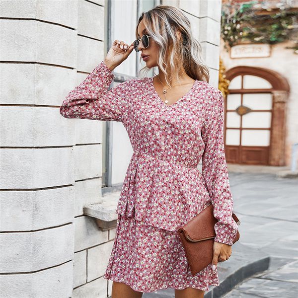2021 autumn winter elegant print women new cascading ruffle fashion slim full sleeve female casual 1k63, Black;gray
2021 autumn winter elegant print women new cascading ruffle fashion slim full sleeve female casual 1k63, Black;gray