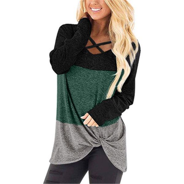 cross chest womens t-shirts new loose colorblock kink irregular hem tee fashion trend summer female long sleeve casual long tshirt, White
cross chest womens t-shirts new loose colorblock kink irregular hem tee fashion trend summer female long sleeve casual long tshirt, White