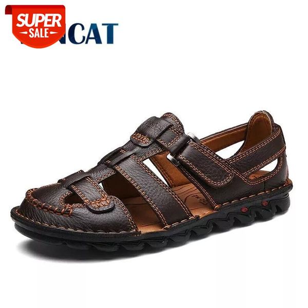 vancat comfortable handmade men sandals genuine leather soft summer men's shoes retro sewing casual beach shoes big size 38-46 #pi2o, Black
vancat comfortable handmade men sandals genuine leather soft summer men's shoes retro sewing casual beach shoes big size 38-46 #pi2o, Black