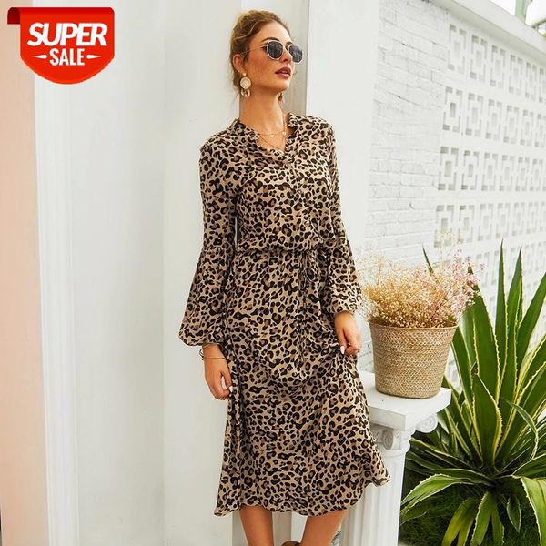 leopard midi dress women v neck button elastic waist lace up long sleeve vintage dress office lady spring shirt dresses vestidos #3c5n, White;black
leopard midi dress women v neck button elastic waist lace up long sleeve vintage dress office lady spring shirt dresses vestidos #3c5n, White;black