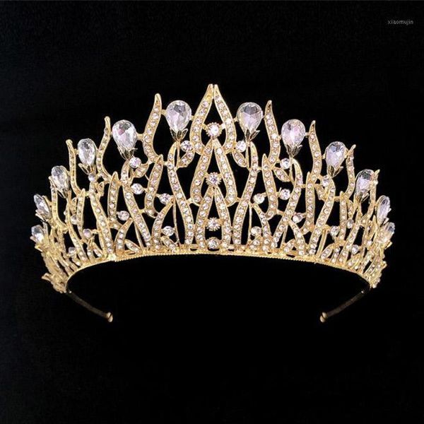 hair clips & barrettes luxury crystal rhinestone crown gold/silver color tiara bride headband headpeice women wedding headdress jewelry acce, Golden;silver
hair clips & barrettes luxury crystal rhinestone crown gold/silver color tiara bride headband headpeice women wedding headdress jewelry acce, Golden;silver