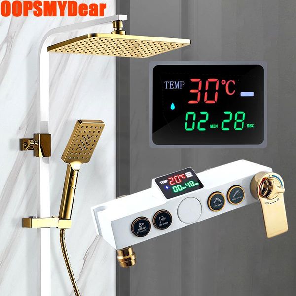 bathroom shower sets digital system cold mixer smart thermostatic set bathtub spa rainfall bath tap wall mounted faucets
bathroom shower sets digital system cold mixer smart thermostatic set bathtub spa rainfall bath tap wall mounted faucets