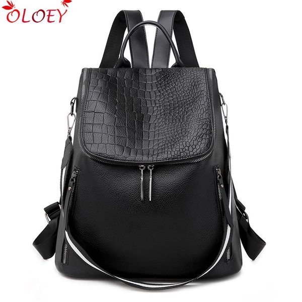 outdoor bags fashion female leather backpack 2021 crocodile pattern travel girls leisure large capacity school bag
outdoor bags fashion female leather backpack 2021 crocodile pattern travel girls leisure large capacity school bag