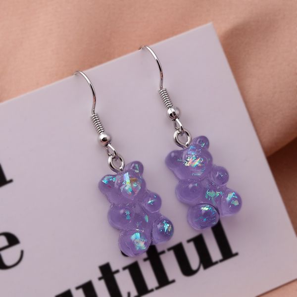 ladys earring charm sequins resin gummy bear dangle earrings for women girl diy cartoon animal ear rings creative drop jewelry gifts, Golden
ladys earring charm sequins resin gummy bear dangle earrings for women girl diy cartoon animal ear rings creative drop jewelry gifts, Golden