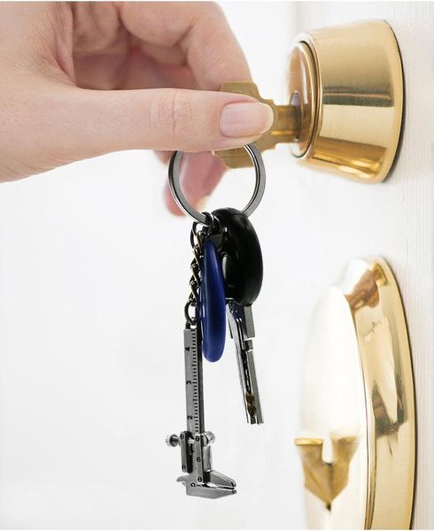 keychains vernier caliper car key rings styling accessories automotive keychain turbo chains, Silver
keychains vernier caliper car key rings styling accessories automotive keychain turbo chains, Silver