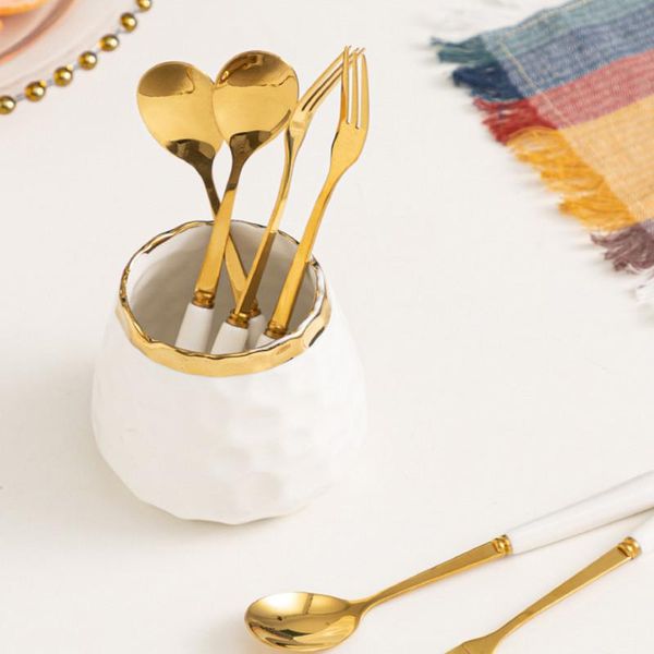 forks nordic creative fruit fork spoon sticks ceramic storage jar set stainless steel dessert accessories afternoon tea tableware
forks nordic creative fruit fork spoon sticks ceramic storage jar set stainless steel dessert accessories afternoon tea tableware