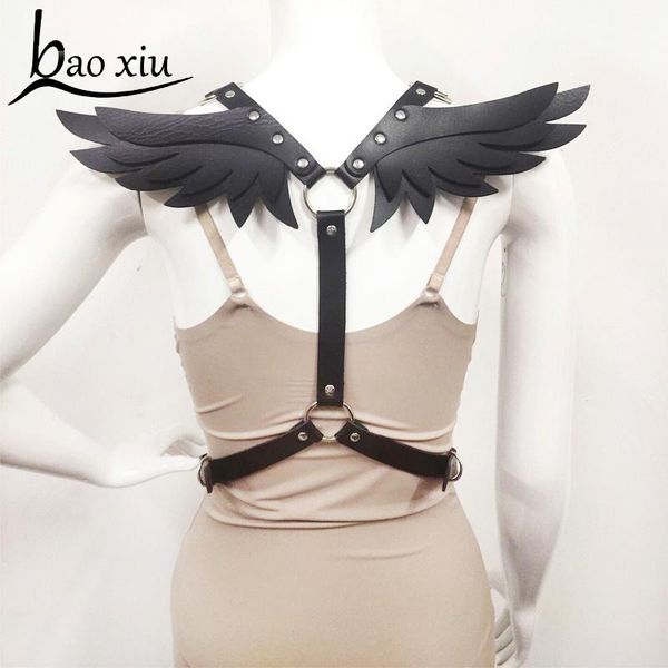 belts men punk body bondage lingerie leather belt angel wings harness red erotic women chest fetish bra cage goth, Black;brown
belts men punk body bondage lingerie leather belt angel wings harness red erotic women chest fetish bra cage goth, Black;brown