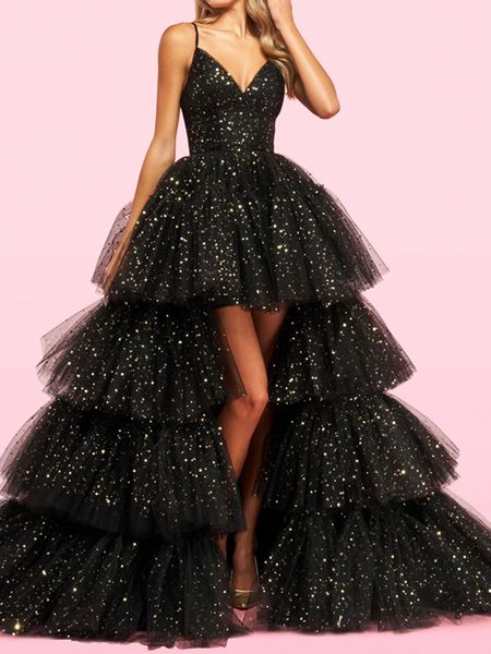 pink cocktail dresses prom robes de chiffon spaghetti strap tulle dress party cascading ruffle abends kleider 2022 dubai ball gown, Black
pink cocktail dresses prom robes de chiffon spaghetti strap tulle dress party cascading ruffle abends kleider 2022 dubai ball gown, Black