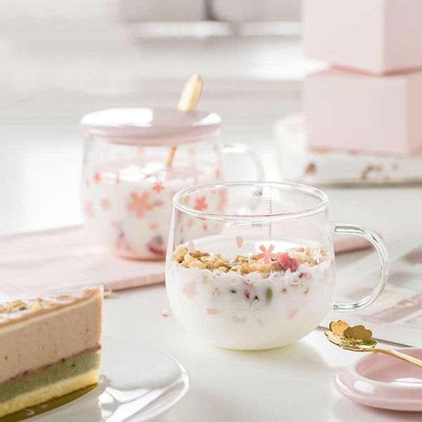 wine glasses 400ml sakura glass coffee mug with spoon&ceramic lid heat resistant tea cup set transparent breakfast milk juice drinking
wine glasses 400ml sakura glass coffee mug with spoon&ceramic lid heat resistant tea cup set transparent breakfast milk juice drinking