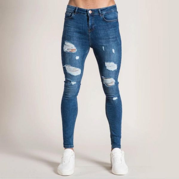 men's jeans streetwear hip hop very skinny ripped stretch denim trousers slim fit black white dark blue light
men's jeans streetwear hip hop very skinny ripped stretch denim trousers slim fit black white dark blue light
