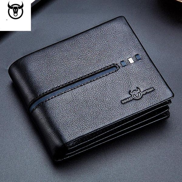 bullcaptain genuine leather men wallet brand designer business money bag for male multi-function rfid card package purse, Red;black
bullcaptain genuine leather men wallet brand designer business money bag for male multi-function rfid card package purse, Red;black