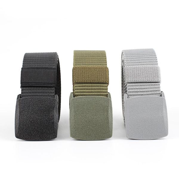 belts fashion canvas belt automatic smooth buckle anti allergy nylon leisure for men and women, Black;brown
belts fashion canvas belt automatic smooth buckle anti allergy nylon leisure for men and women, Black;brown