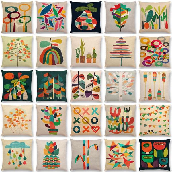 cushion/decorative pillow polyester and linen colorful cartoon plants cute trees rain stars flowers leaf rainbow geometric abstract pattern
cushion/decorative pillow polyester and linen colorful cartoon plants cute trees rain stars flowers leaf rainbow geometric abstract pattern