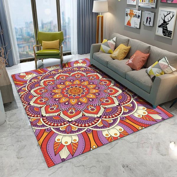 mandala flower living room sofa table anti-slip rug bohemian style large area floor mat colored bedroom children's game rug
mandala flower living room sofa table anti-slip rug bohemian style large area floor mat colored bedroom children's game rug