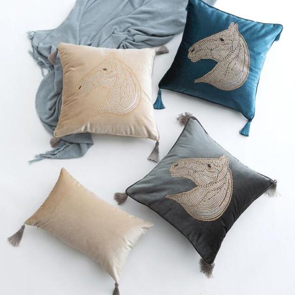 cushion/decorative pillow 1pc 4 sizes horse head design cushion cover sofa bed throw pillowcase without filler diamonds ironing with tassels
cushion/decorative pillow 1pc 4 sizes horse head design cushion cover sofa bed throw pillowcase without filler diamonds ironing with tassels