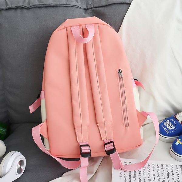 2021 student school bag for girl women backpack new female kawaii canvas cute college fashion ladies book badge bag
2021 student school bag for girl women backpack new female kawaii canvas cute college fashion ladies book badge bag