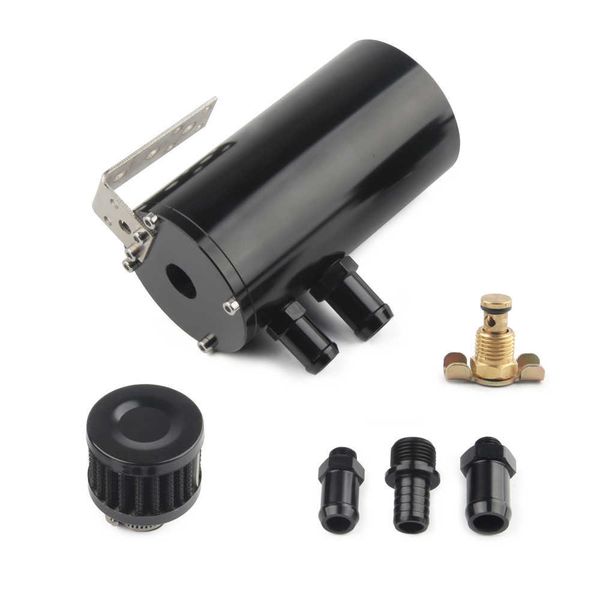 universal brushed baffled oil catch tank can with breather filter aluminium round car coolant tank car 
universal brushed baffled oil catch tank can with breather filter aluminium round car coolant tank car