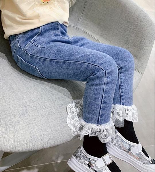 new girls lace jeans kids denim pants baby girl jeans elastic little girl legging kids patchwork pants toddler girls leggings, Blue
new girls lace jeans kids denim pants baby girl jeans elastic little girl legging kids patchwork pants toddler girls leggings, Blue
