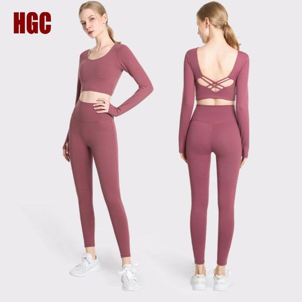 yoga outfit set long sleeve fitness suit women 2 piece naked feel buttery-soft no camel toe gym leggings back crisscross sportwear
yoga outfit set long sleeve fitness suit women 2 piece naked feel buttery-soft no camel toe gym leggings back crisscross sportwear
