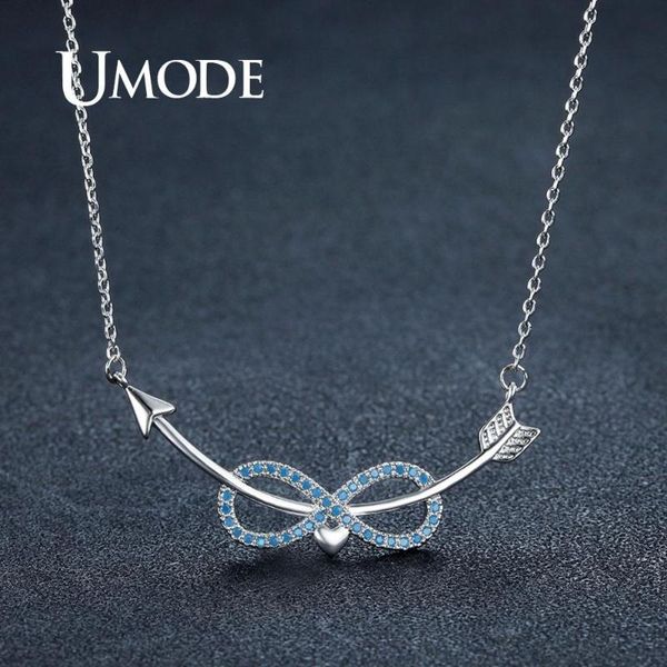 pendant necklaces umode white gold infinity necklace for women fashion arrow blue rhinestone long link chain party jewelry 10pcs per lot un0, Silver
pendant necklaces umode white gold infinity necklace for women fashion arrow blue rhinestone long link chain party jewelry 10pcs per lot un0, Silver