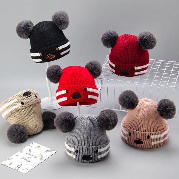caps & hats 2021 baby hat knitted pullover cap cartoon little bear solid colors autumn and winter keep warm windproof cute goods in stock, Yellow
caps & hats 2021 baby hat knitted pullover cap cartoon little bear solid colors autumn and winter keep warm windproof cute goods in stock, Yellow