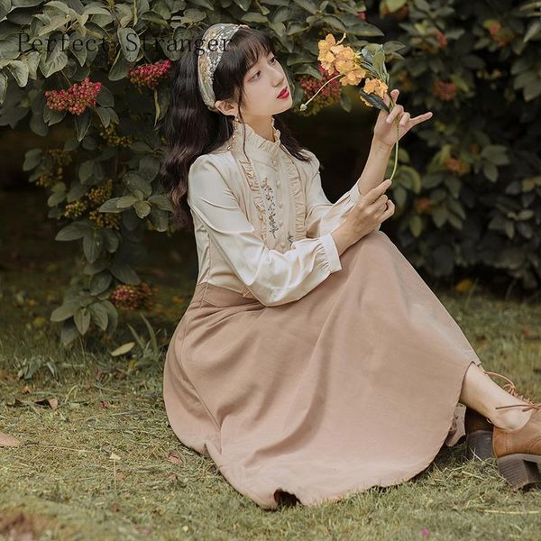 casual dresses women dress vintage autumn arrival for 2021 long sleeve female clothes, Black;gray
casual dresses women dress vintage autumn arrival for 2021 long sleeve female clothes, Black;gray