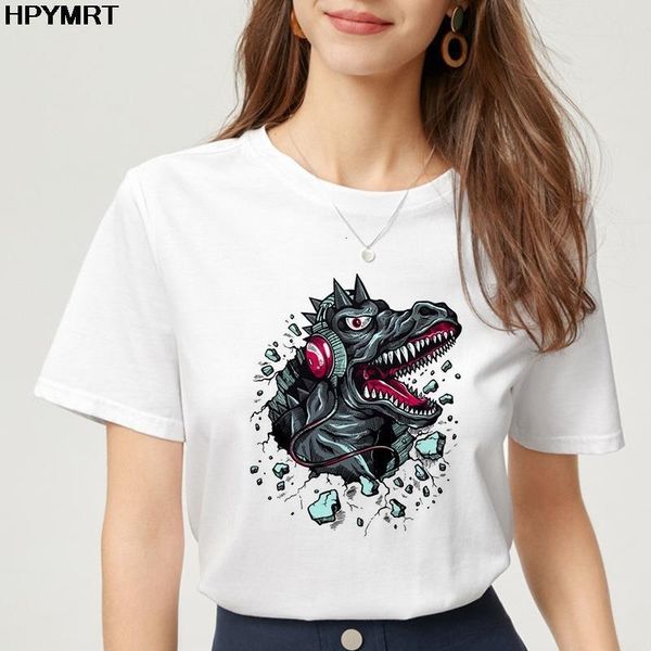 women's t shirts dinosaurs print casual graphic t-shirt o-neck 90s ladies girls harajuku tshirt fashion summer clothing tees, White
women's t shirts dinosaurs print casual graphic t-shirt o-neck 90s ladies girls harajuku tshirt fashion summer clothing tees, White