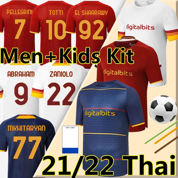 21/22 totti soccer jersey fourth zaniolo roma abraham pedro pastore veretout rome kluivert kolarov pellegrini kumbulla 4th 2021 2022 men+kid, Black;yellow
21/22 totti soccer jersey fourth zaniolo roma abraham pedro pastore veretout rome kluivert kolarov pellegrini kumbulla 4th 2021 2022 men+kid, Black;yellow